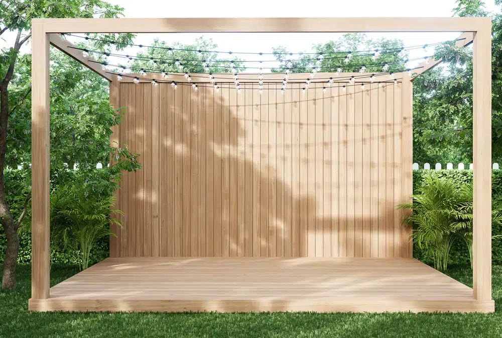 Terrasse éphémère pour événement