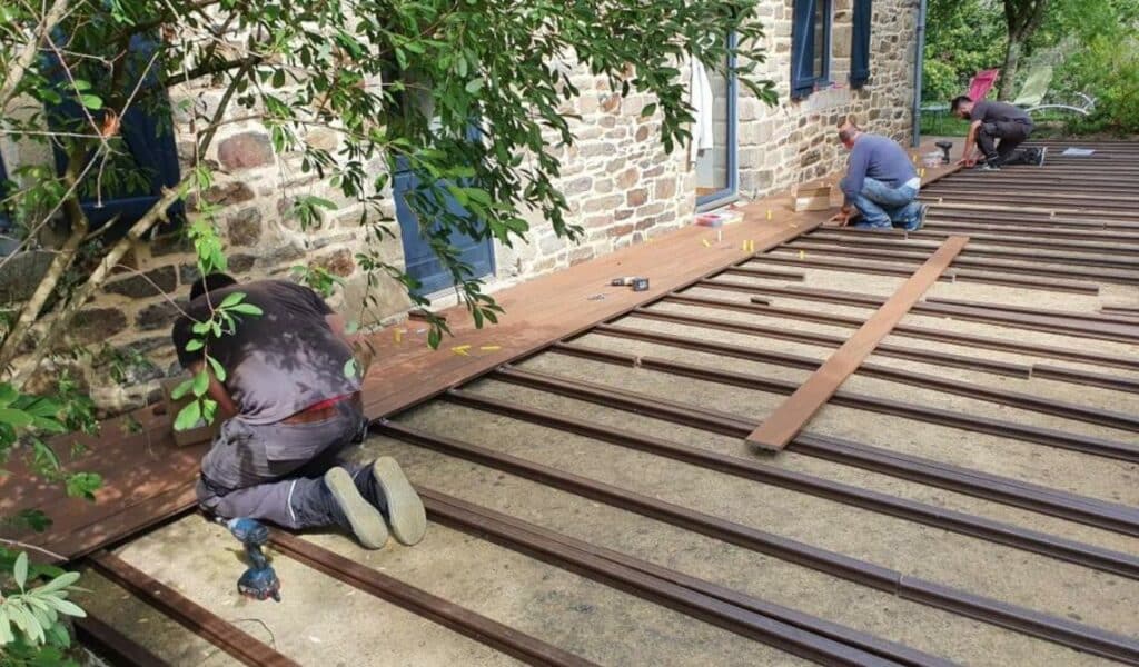 Installateur de terrasse, bardage bois et gazon synthétique